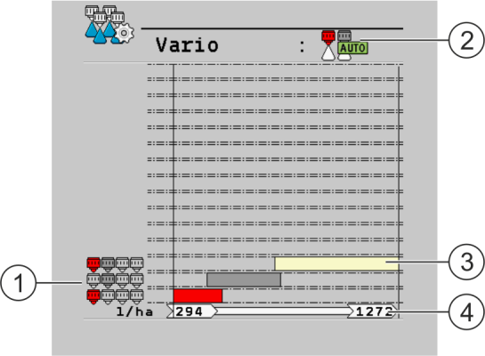 A vezérlő számítógép konfigurálása Vario- és Select-üzemmód a többszörös fúvókatartók konfigurálása 7 7.10.