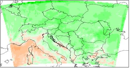 A sugárzási kényszer változásán alapuló új éghajlati szcenáriók a Kárpát-medence térségére EEA-C13-10 34 2021 2050 2069 2098 ALADIN_8.5 RegCM_4.5 ALADIN_8.5 RegCM_4.5 DJF SON JJA MAM Éves 17.