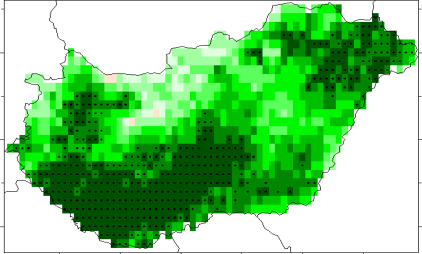 A sugárzási kényszer változásán alapuló új éghajlati szcenáriók a Kárpát-medence térségére EEA-C13-10 43 2021 2050 2069 2098 ALADIN_8.5 RegCM_4.5 ALADIN_8.5 RegCM_4.5 DJF SON JJA MAM 27.