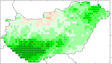 A sugárzási kényszer változásán alapuló új éghajlati szcenáriók a Kárpát-medence térségére EEA-C13-10 45 2021 2050 2069 2098 ALADIN_8.5 RegCM_4.5 ALADIN_8.5 RegCM_4.5 DJF SON JJA MAM 29.