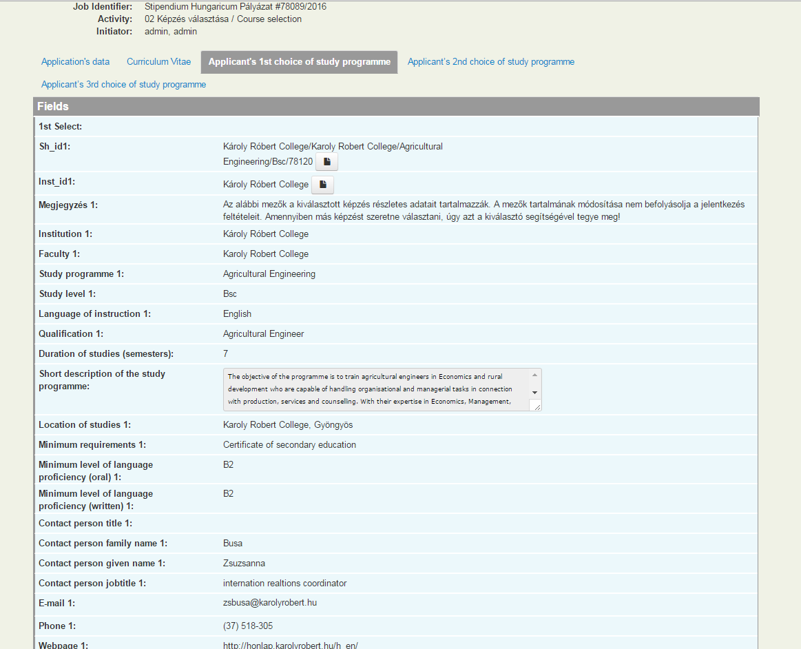 Stipendium Hungaricum Program