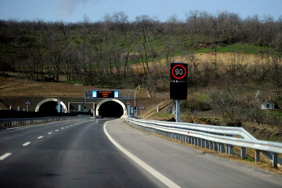 167+000 bátaszéki csp. M6 Bátaszék-Bóly. Alagutak elhelyezkedése véméndi csp.