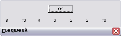 MsgBox s, vbokonly, "Eredmény" Sub eredkiir(byref x() As Integer, ByVal a As Integer, _ ByVal b As Integer) s = s + "Páros: " + CStr(a) + " Páratlan: " + CStr(b) MsgBox s, vbokonly, "Eredmény" A