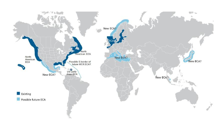 Bunker IMO sulfur regulation Outside an ECA established to limit SOx and particulate matter emissions Inside an ECA established to limit SOx and particulate matter emissions 4.