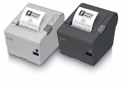 TM-L90 Fokozza vállalata hatékonyságát ezzel a gyors, kompakt nyomtatóval, mely jó minőségű, egy- és kétszínű, testre szabott címkéket és vonalkódokat nyomtat.