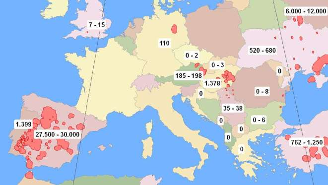 Állománynagysága A Kárpát-medencében az 1900-as évek elején 12 000 túzok élt.