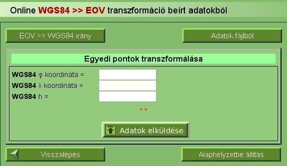 1. ábra: Georegarchview használat közben 2.