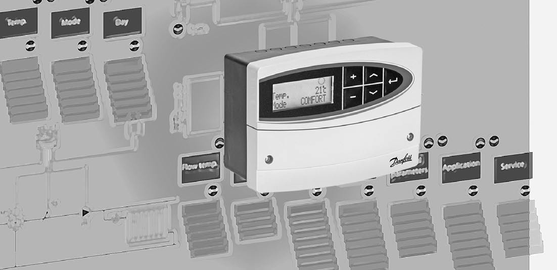 Használati utasítás ECL Comfort 110 Alkalmazás 116 Használati melegvíz rendszerek (HMV) állandó