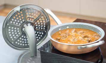 Kedves Olvasó! A Livington Nutri Pan készülékkel Ön intelligens pároló rendszert nyer az egészséges konyhája számára.