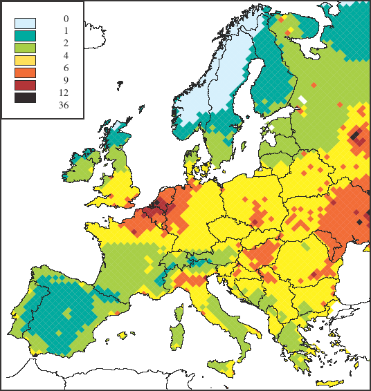 6 ez az idő, míg Budapesten a kilátások sokkal rosszabbak (lásd a 2. ábrát).