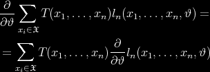 Pontbecslések vagy aszerint, hogy abszolút folytonos vagy diszkrét. 3.31. Megjegyzés. Ha véges, akkor -re triviálisan teljesül a bederiválási feltétel. 3.32. Lemma.