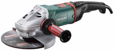 A legerősebbet még erősebbé tenni: A nagy sarokcsiszolók WE 26-230 MVT Quick WEA 26-230 MVT Quick n METABO MARATHON MOTOR n Metabo VibraTech (MVT) n Elektronikus biztonsági leállítás a tárcsa