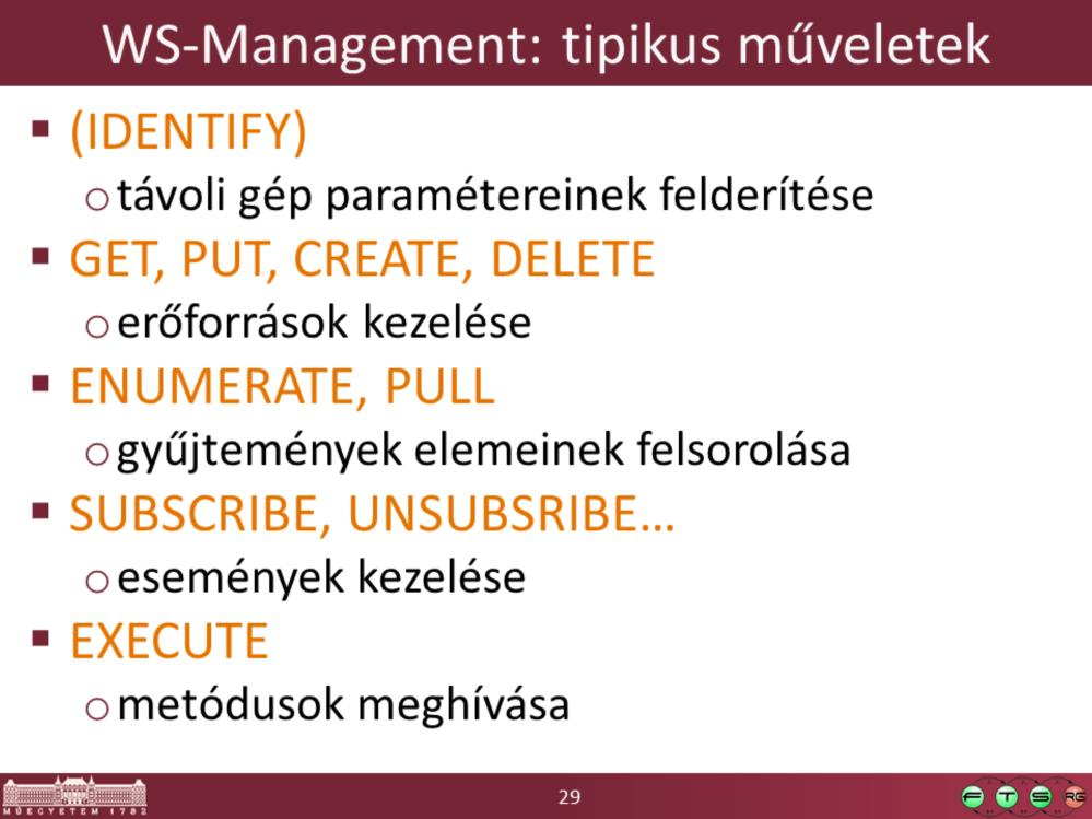 - ENUMERATE esetén a legegyszerűbb esetben először egy úgynevezett enumeration contextet kap vissza a kliens, és ebből tudja az elemeket PULL segítségével lekérni.