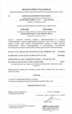 Hívás fogadása Hajtsa fel a telefon fedelét vagy Nyomja le a billentyıt. HangerŒszabályozás található vagy Nyomja le a telefon bal oldalán gombot.
