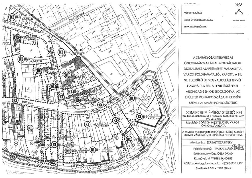2. melléklet a Sopron Megyei Jogú Város Önkormányzat Közgyűlésének 25/1999. (XI. 1.) önkormányzati rendeletéhez 15 841/4 hrsz. 1033 hrsz. 1034 hrsz. 1035 hrsz. 1356 hrsz.