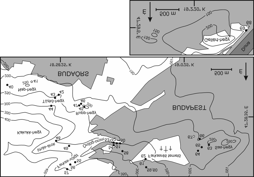 376 KARÁDI Viktor et al.: A Budai-hegység felső-triász medence kifejlődésű dolomitjainak conodonta biosztratigráfiája 3. ábra.