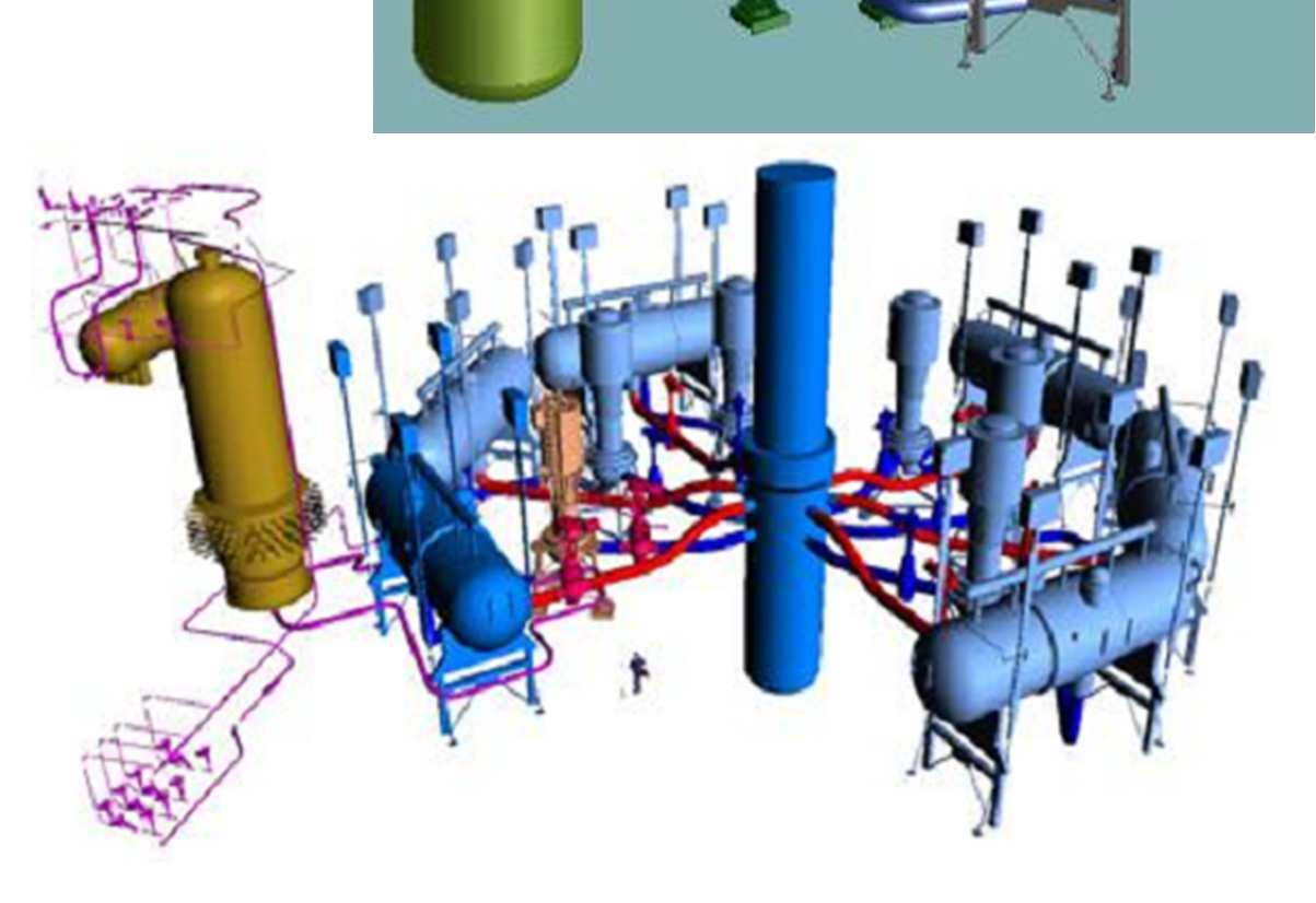 Fővízkör Framatome 900 Fő (primer) hűtőközeg H2O Primer hűtőközeg tömege 300 t Nyomás 158 kg/cm² Zóna belépési hőmérséklet 286 C Zóna kilépési hőmérséklet 321 C Főkeringtető szivattyúk száma 3 Teljes