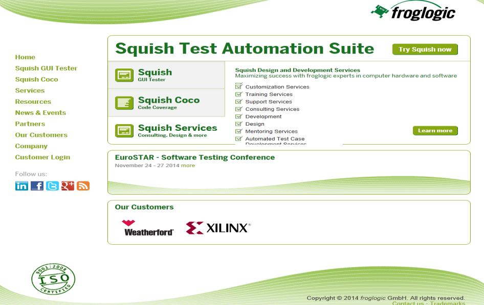 Squish 42. ábra: Squish A Squish a vezető platformokon és technológiákon átnyúló Gui tesztautomatizálási eszköz funkcionális és regressziós GUI tesztek számára.