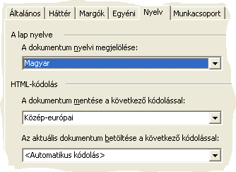 Felkeresett hivatkozás a meglátogatott hyperlinkek színe, vagyis amelyre a látogató már rákattintott, azaz meglátogatta azt; Aktív hivatkozás az aktuális, éppen kiválasztott hyperlink színe.