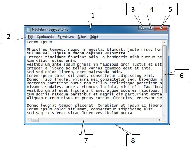 mappához, az utoljára megnyitott fájlokhoz, dokumentumokhoz, keresési menüpont szolgáltatásait illetve az operációs rendszer összes beállítási lehetőségét tartalmazó Vezérlőpulthoz.