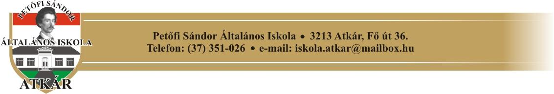 1. Pedagógusok iskolai végzettsége és szakképzettsége, hozzárendelve a helyi tanterv tantárgyfelosztásához Pedagógusok Végzettség, szakképzettség Tantárgyfelosztás 1.