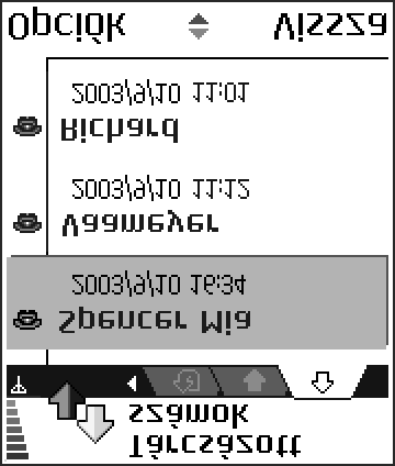 A telefon 8 ábra A Tárcsázott hívások nézet Utasítássor: Menü Napló Hívásidõtartam. Utasítássor: Menü Napló, és a megnyomása.