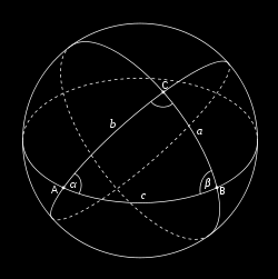 8.10. ábra. Gömb síkmetszetei Elég megmutatnunk, hogy az AP D, BP D, CP D háromszögek valamelyike P nél derékszög vagy tompaszög. Ha ugyanis pl.