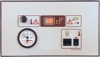 Vezérlő panel Control panels 1.
