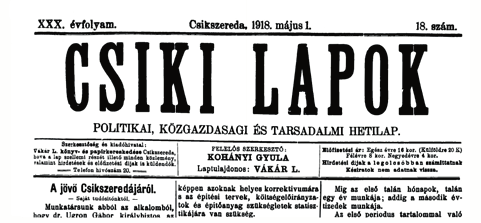 éves évfordulójának megünneplése, amikor a díszterem és tanári új bútorzatot kapott. 1987-ben az intézmény matematika fizika Rafain Gábor (A csíkszeredai Márton Áron Gimnázium évkönyve a 2006 2007.