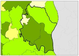 67 1.9.2.3 Turizmus, vendéglátás 1.9-2. ábra: A Dél-Dunántúl turisztikai magterületei (sárgával jelölve a Dunamente turisztikai régió). Forrás: Magyarország turisztikai régiói (szerk.: Aubert A.