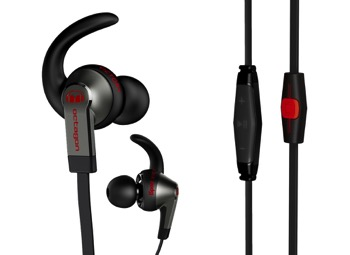 GAMING OCTAGON IN-EAR BLACK APPLE In-Ear Headphones Kiváló Pure Monster Sound Szabadalmaztatott SportClip - nem esik ki a fülből Teljeskörű zajszűrés Exkluzív OmniTip a tökéletes illeszkedés