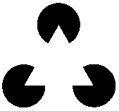 Rajzolj az ábrának megfelelő, szabályos háromszöget tartalmazó körcikkeket (három :h :r), ahol a körök sugara :r, az általuk körbevett fehér háromszög oldala pedig :h hosszúságú.