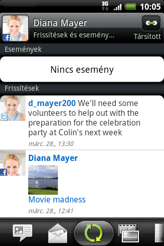53 Facebook mindenütt Facebook mindenütt Facebook for HTC Sense Ha bejelentkezettfacebook fiókjába, amikor először kapcsolta be és állította be HTC Salsa készülékét, az azt jelenti, hogy Facebook