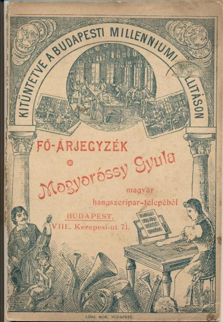 magyarországi hangszeripar rohamos fejlődése a 19. század elejére tehető, és a század végére teljesedett ki.