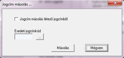 ábra: Jogcím törzs karbantartás Alap meghatározása Az Alap meghatározása fülön beállítható, hogy mely jogcímek csökkentik/növelik az adott jogcím alapját. Pl.