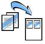 A sorba rendezett egyoldalas vagy kétoldalas eredeti dokumentumokról jól használható füzeteket készíthet.