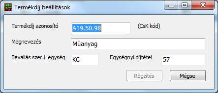 Ügyeljen arra, hogy a CsK kódnál a megfelelőt használja, mivel a számlákon csak ebben az esetben lesz helyesen feltüntetve a záradék.