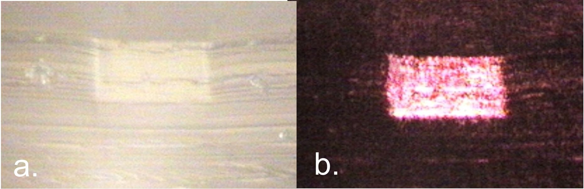 PDMS - törésmutató változás mélységi profiljának vizsgálata Al abszorbensek, 1,265 2,000 MeV proton, 1,25 1015 proton/cm2 (2000 nc/mm2) Demonstrác hullámvezetők ió, létrehozása alkalmazás ~2 µm 2 µm,