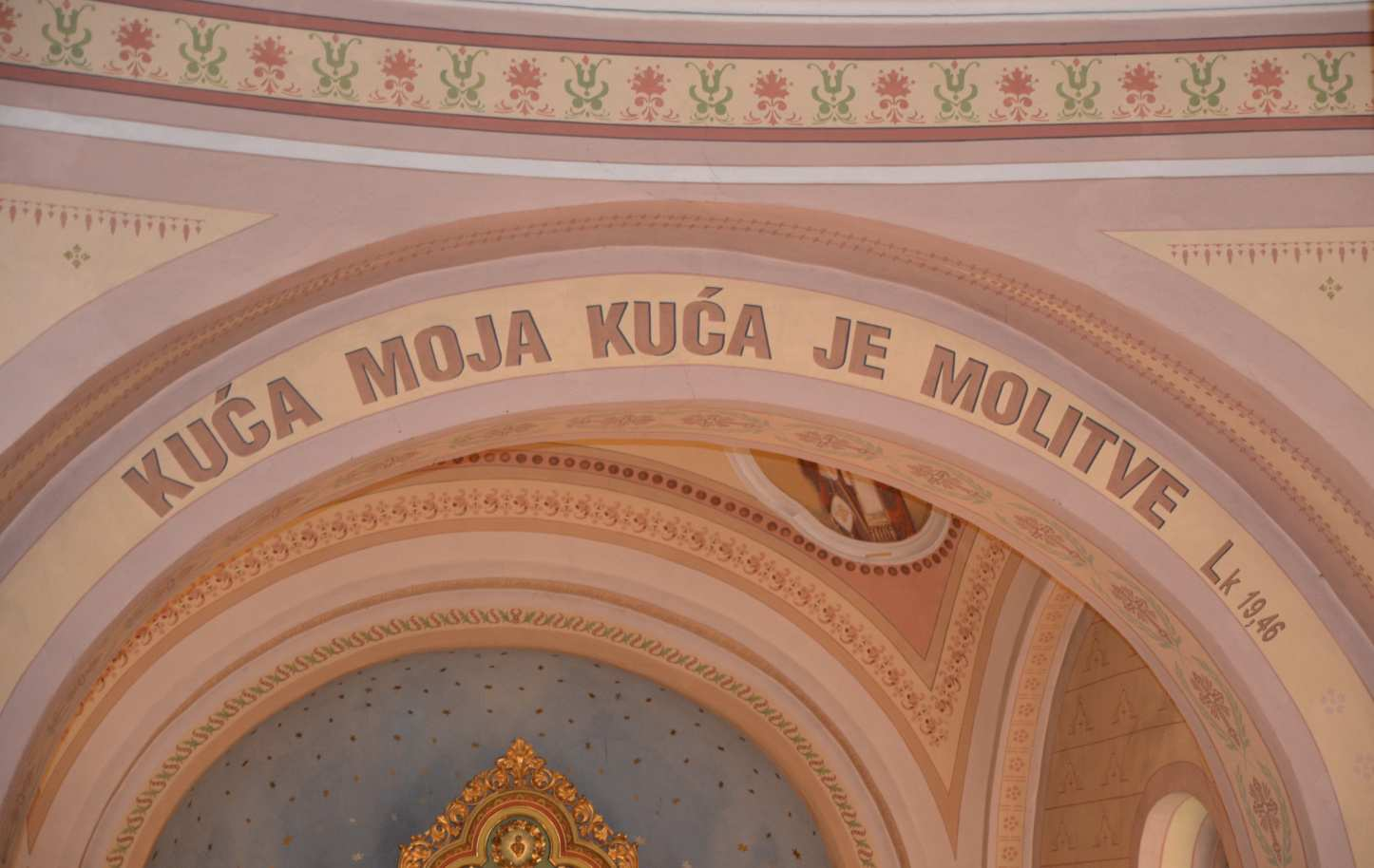 Slika 52 Josip Podolski, natpis na trijumfalnom luku,