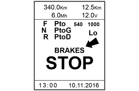 A TRAKTOR VEZETÉSE Pótkocsi és félpótkocsi légfék A traktor és a pótkocsi (vagy félpótkocsi) légfokrendszere szinkronizált.