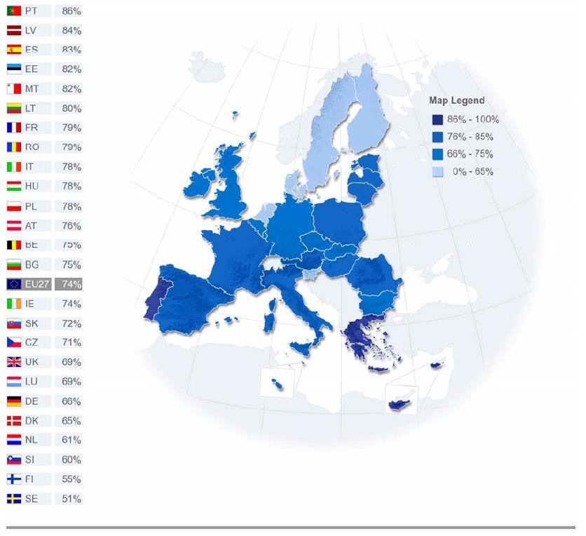 Informáltság 0-15% 16-25% 26-35% 36-100% Az atomerőművek biztonságát illetően mennyire