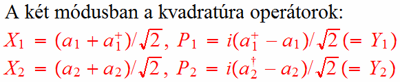 Az eredeti EPR paradoxon (X és P -vel)