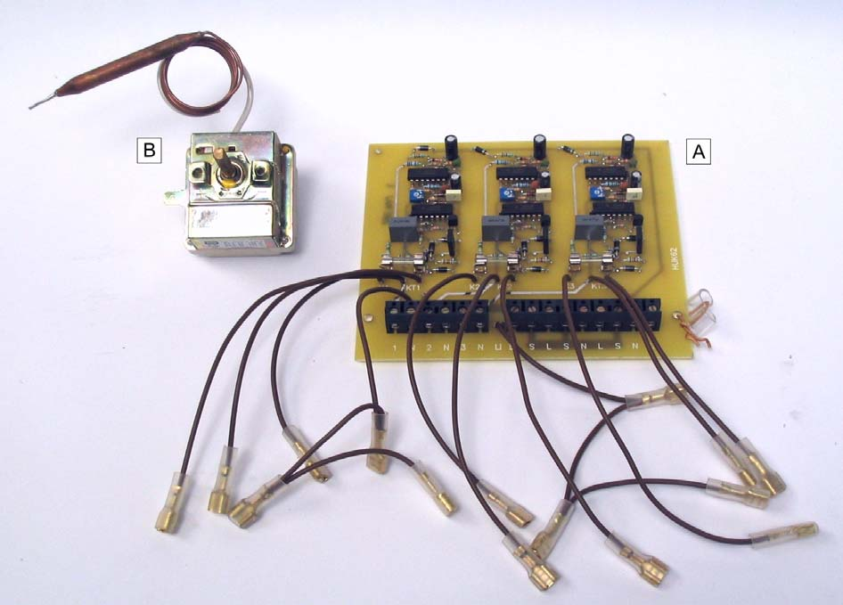 VEZÉRLŐ ELEMEK Control parts A AFA-02462-100 Szerelt nyáklap Control