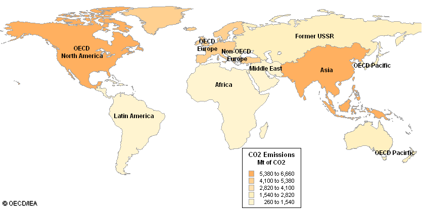 A világ CO 2