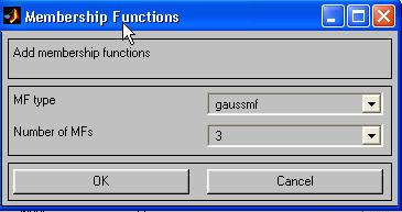 Tagsági függvényszerkesztő «Membership Function Editor» 6.