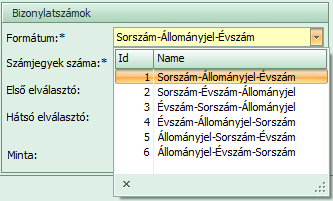 Ha az Időszak mező üres, akkor az Évszám mezőből kilépve automatikusan feltöltődnek a mezők az évhez tartozó január 1-i és december 31-i dátumokkal.