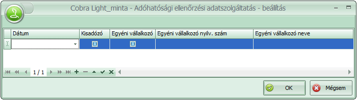 6 NAV ellenőrzéshez adatszolgáltatás A Nemzeti Adó és Vámhivatal az ellenőrzései során a CCL programmal az általa meghatározott időszakban a kiállított számlákról NGM rendeletben előírt szerkezetben