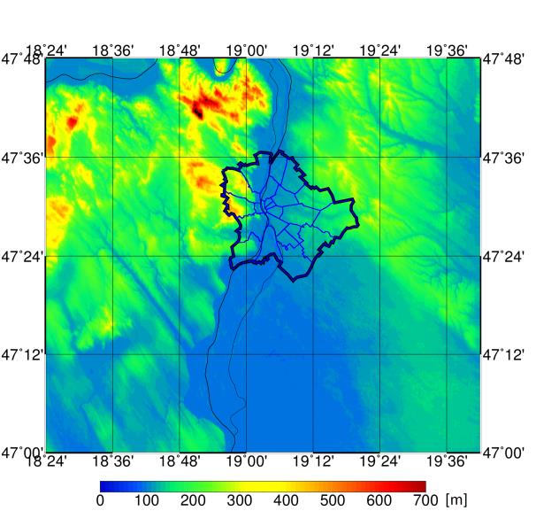 Topográfia mező frissítése: SRTM adatbázis alapján 3.