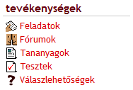 A Fórumok oldalon általános és tanulási fórumokat találhatunk. Előbbiekhez tartozik az előbb már említett Hírfórum, ahol szabadon lehet új vitákat kezdeményezni.