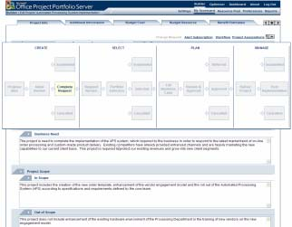 6 Phase & Milestone Planning 1 2 3 1 2 3 Portfolio Prioritization Strategic Value Financial Value Risk Value Portfolio Optimization Charting Analysis Constraint